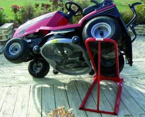 LEVE TONDEUSE HYDRAULIQUE ROUGE