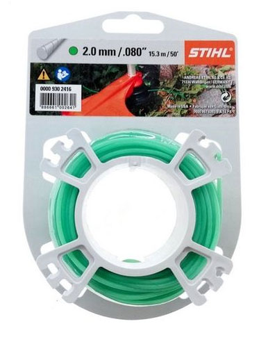 FIL ROND STIHL VERT 14M 2.0MM